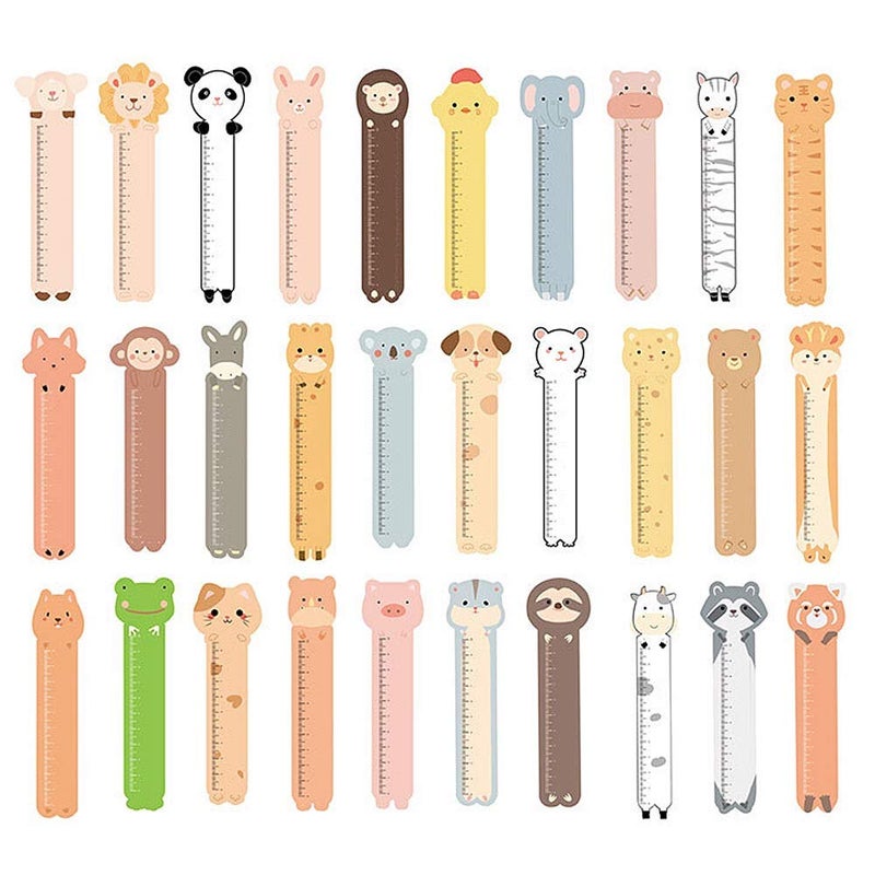 YOSCO Cute Animal Funny Bookmarks for Kids Teens Boys Girls,30PCs,You Look So Cute - Image 1